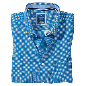 Redmond | Halbarmhemd Button-down-Kragen | Farbe royal