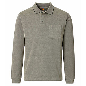 Redmond | Langarm Polo | Pflegeleicht | Sand