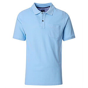 Redmond | Polo-Shirt | Baumwolle Pique | Brusttasche | Sky