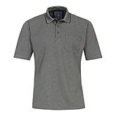 Redmond | Polo Shirt | Easy Care | Wash & Wear | Mit Brusttasche | Grau