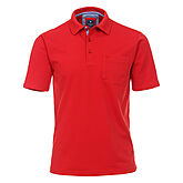 Redmond | Polo Shirt | Easy Care | Wash & Wear | Mit Brusttasche | Rot