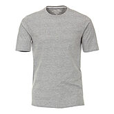 Redmond | T-Shirt Rundhals | Baumwolle | Grau meliert