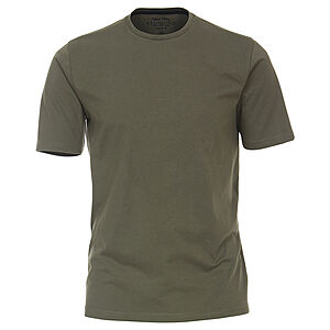 Redmond | T-Shirt Rundhals | Baumwolle | Oliv