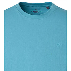 CasaModa | T-Shirt | Baumwolle | Rundhals | T�rkis