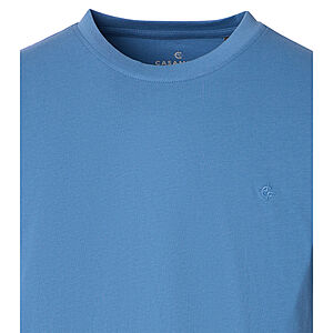 CasaModa | T-Shirt | Baumwolle | Rundhals | Jeansblau