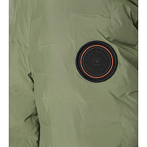 CasaModa | Hybridjacke im Material-Mix | Schilf