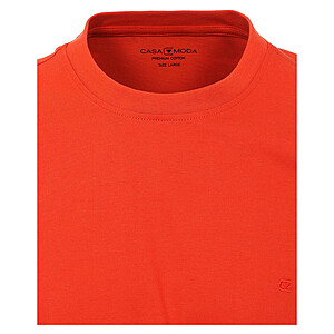 Casa Moda | T-Shirt | Baumwolle | Rundhals | Orange