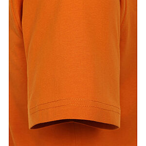 Redmond | T-Shirt | Rundhals | Baumwolle | Print Motiv | Orange