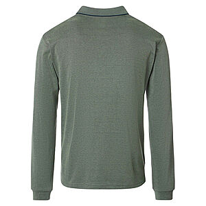 Redmond | Langarm Jersey Polo | Easy Care | Grn