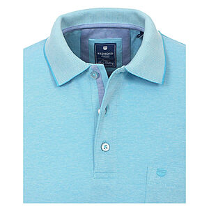 Redmond | Polo Shirt | Easy Care | Wash & Wear | Mit Brusttasche | Aqua