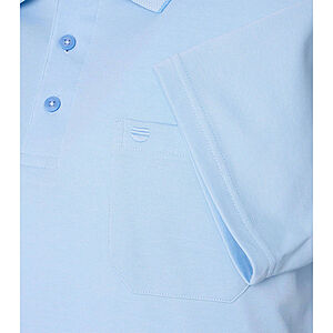 Redmond | Polo Shirt | Easy Care | Wash & Wear | Mit Brusttasche | Skyblue