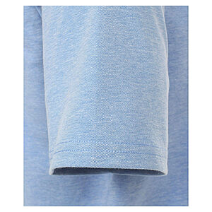 Redmond | Polo Shirt | Easy Care | Wash & Wear | Mit Brusttasche | Azurblau