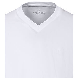 Casa Moda | T Shirt Doppelpack V Ausschnitt | Farbe wei�
