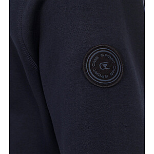Casa Moda | Sweat-Jacke Baumwolle | Mit Schubtaschen | Marine