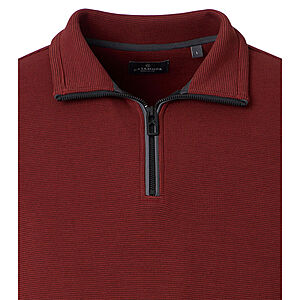 CasaModa | Sweat-Troyer | Pflegeleicht | Rot