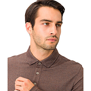 Brax | Langarm Polo-Shirt | Easy Care | Terra