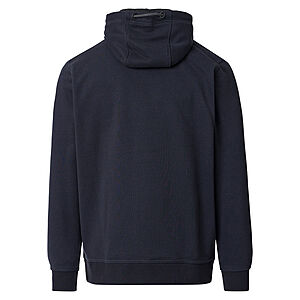 CasaModa | Sweat Jacke mit Kapuze | Elastische Baumwolle | Blau
