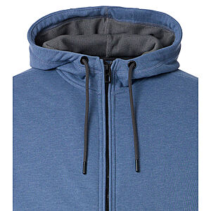 CasaModa | Sweat Jacke mit Kapuze | Elastische Baumwolle | Jeans