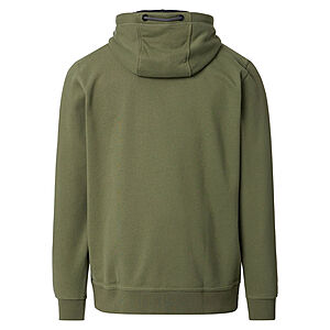 CasaModa | Sweat Jacke mit Kapuze | Elastische Baumwolle | Oliv