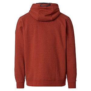 CasaModa | Sweat Jacke mit Kapuze | Elastische Baumwolle | Rot