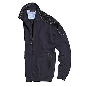 Sweatjacke im maritimen Stil