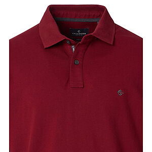 CasaModa | Elastisches Polohemd | Baumwolle mit Elasthan | Bordeaux