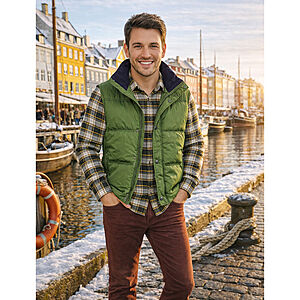 Kitaro | Steppweste | Gr�n