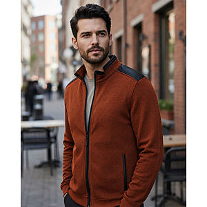 Navigazione | Sweat-Jacke | Pflegeleichte Baumwoll-Mischung | Terra