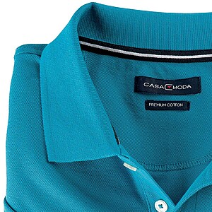 Casa Moda | Polohemd Premium Cotton | Farbe trkis