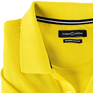 Casa Moda | Polohemd Premium Cotton | Farbe gelb