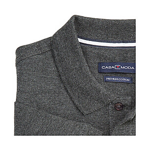 Casa Moda | Polohemd Premium Cotton | Farbe anthrazit