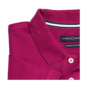 Casa Moda | Polohemd Pima Cotton | Farbe beere