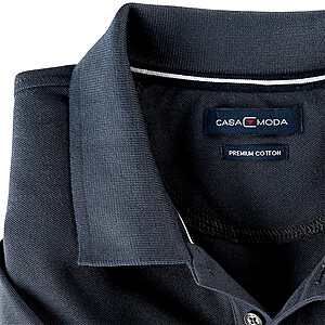 Casa Moda | Polohemd Premium Cotton | Graphit