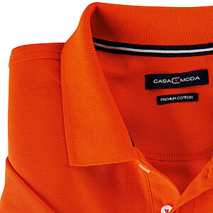 Casa Moda | Polohemd Premium Cotton | Feuerrot