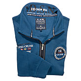 Sweat-Jacke von Kitaro Farbe jeansblau