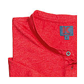 Kimmich | Henley-T-Shirt mit Knopfleiste | Pflegeleicht | Farbe rot