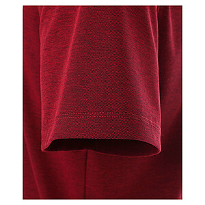 Casa Moda | Polohemd uni | Edles Melange-Garn | Farbe Bordeaux