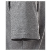 Casa Moda | Polohemd uni | Edles Melange-Garn | Farbe grau