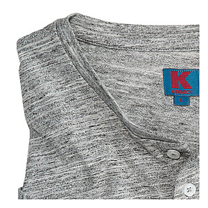 Langarm T-Shirt | Pflegeleichte Qualitt | Mit Brusttasche | Grau