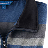 Navigazione | Sweat-Shirt | Bügelfrei + Trockner-geeignet | Blau