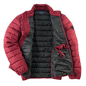 CM Stepp-Jacke Gr.M   rotmel.