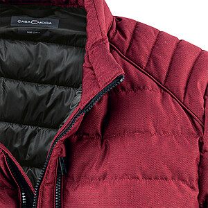 CM Stepp-Jacke Gr.M   rotmel.