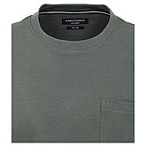 CasaModa | T-Shirt mit Brusttasche | Easy Care | Oliv