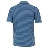 CasaModa | Polo-Hemd mit Brusttasche | Baumwolle Jersey | Jeansblau