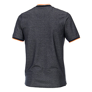 Casa Moda | Polo-Shirt mit College-Kragen | Pflegeleichte Baumwolle | Jeansblau
