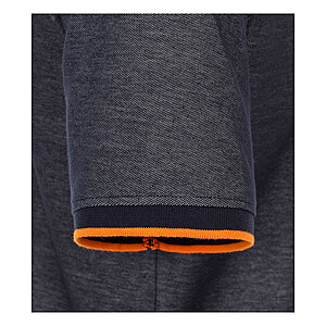 Casa Moda | Polo-Shirt mit College-Kragen | Pflegeleichte Baumwolle | Jeansblau