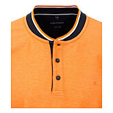 Casa Moda | Polo-Shirt mit College-Kragen | Pflegeleichte Baumwolle | Orange