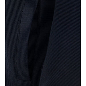 Casa Moda | Sweat Jacke mit Kapuze | Elastische Baumwolle | Marine