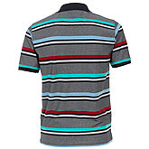Casa Moda | Polo-Shirt mit Knopfleiste | Pflegeleichte Baumwoll-Mischung | Grau Blau