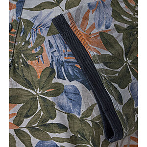 CasaModa | Polo mit floralem Print | Reine Baumwolle | Druck